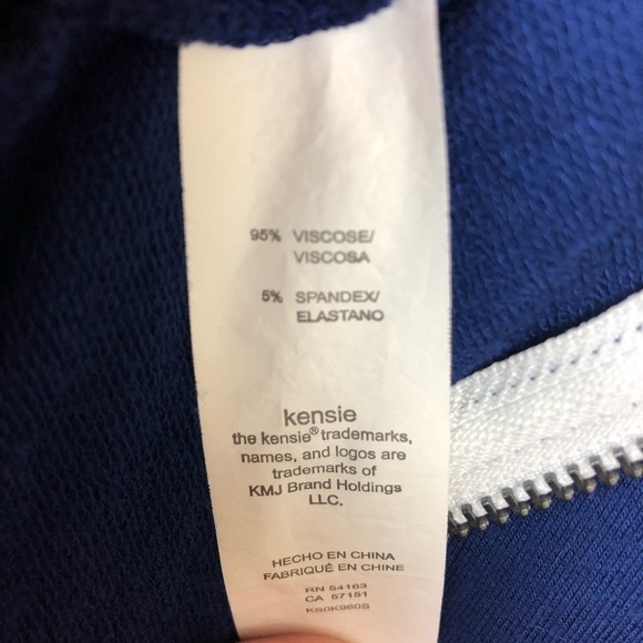 Kensie Womens Dress, Navy Blue Size Small - Picture 8 of 8